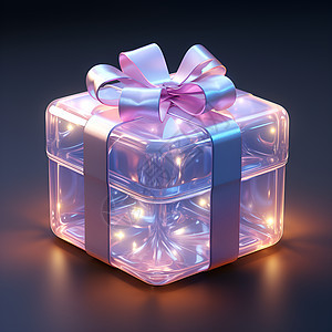 透明水晶礼盒图片