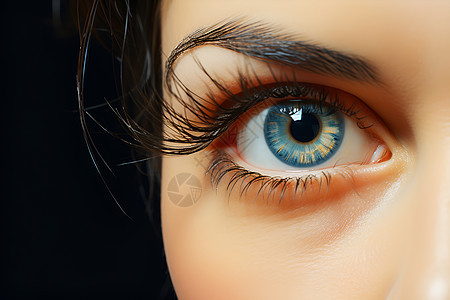 美丽的蓝眼睛图片