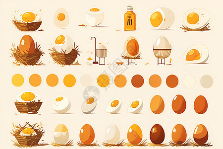 孵化的鸡蛋图片