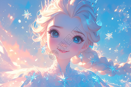 冰雪童话公主高清图片