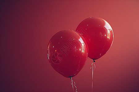 飘浮的气球充气装饰高清图片