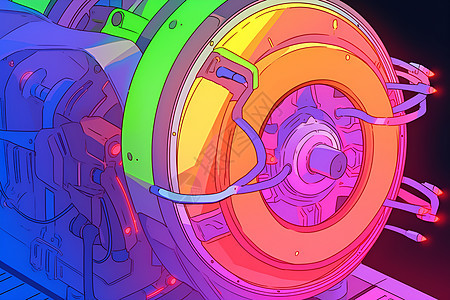 彩虹动力的磁机器图片