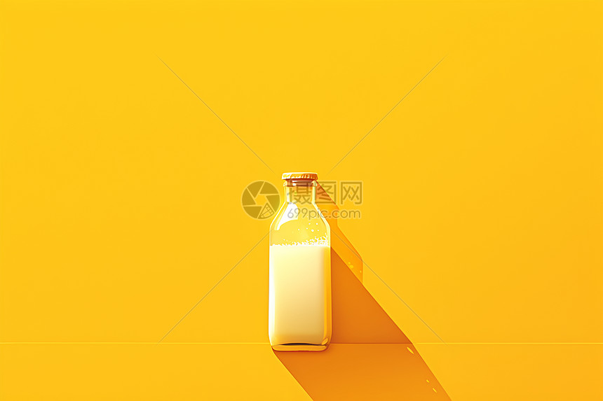一瓶甜蜜的蜂蜜图片