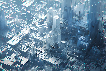 透明科技之城图片