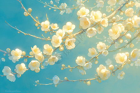 白花的永恒之美图片