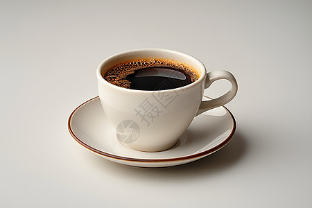 咖啡与瓷杯图片