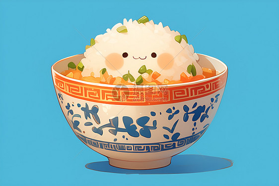 美味的米饭图片