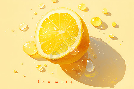 多汁可口的柠檬图片