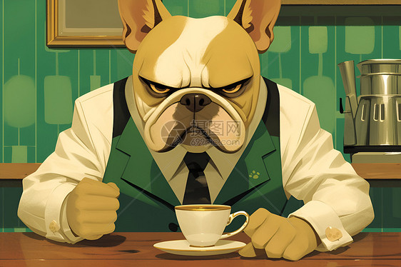 狗爵士的咖啡时光图片