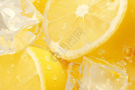 可口的柠檬水果图片