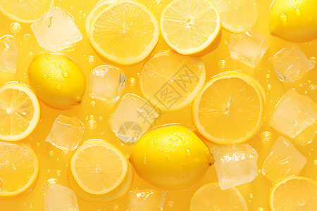 营养美味的柠檬图片