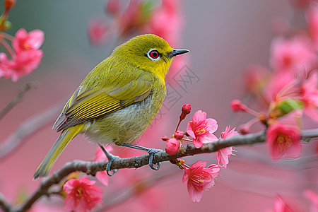 梅花上的小鸟图片