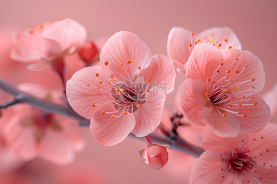 樱花绽放之美深情特写图片