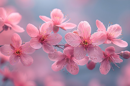 樱花绽放柔美如梦图片