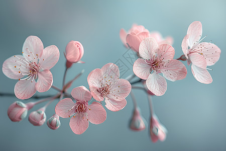 樱花绽放美如意境图片