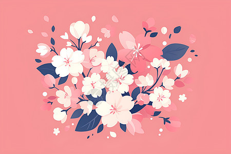 设计的植物樱花图片