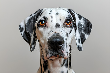 斑点犬的艺术形象图片