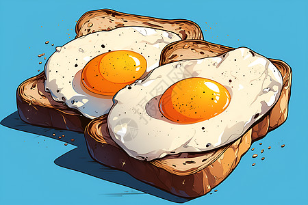 健康营养的鸡蛋食物图片