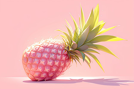 热带菠萝插图图片