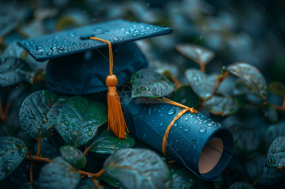 一个毕业帽图片