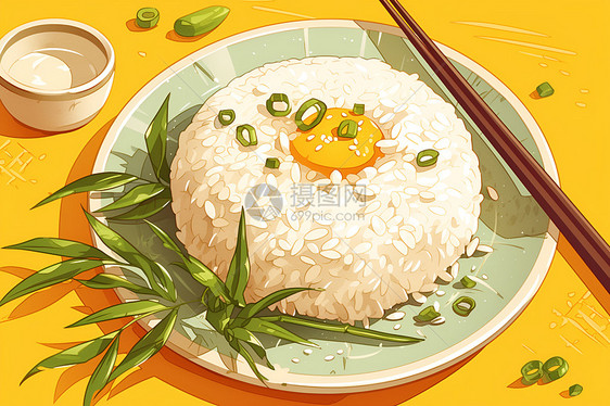 香喷喷的米饭图片