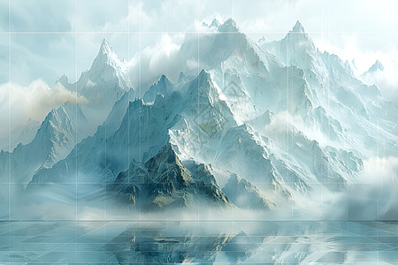 山脉风景图片