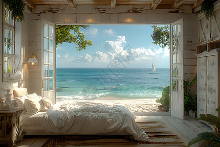 卧室装修海边的卧室设计图片
