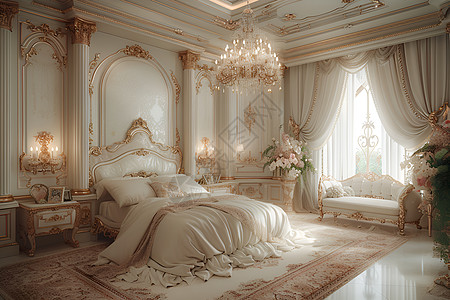奢华的卧室图片