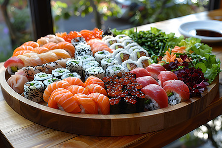 美味寿司盛宴图片