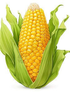 玉米的艺术之美图片