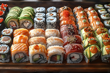 寿司日料美食日料高清图片