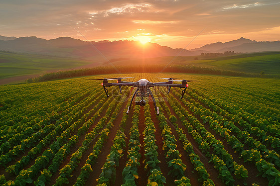 农用无人机图片