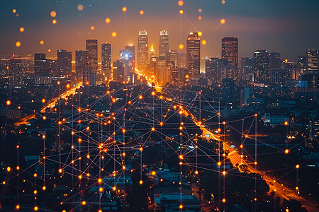 城市智能电线图片