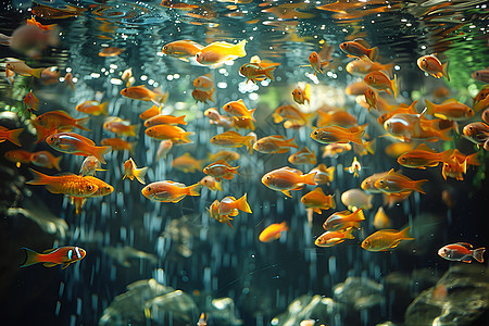 水族馆中的鱼儿图片