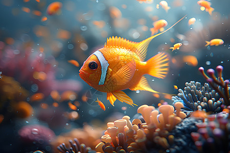 热带鱼的视角图片