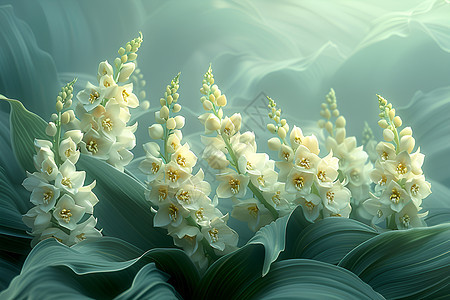 白色的花卉图片