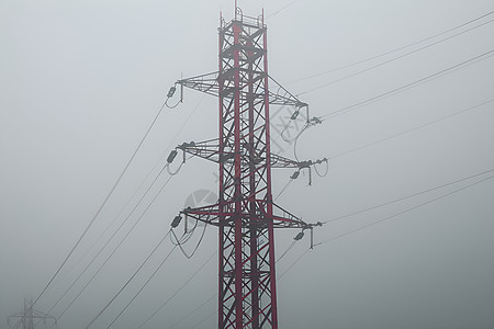 高耸的电塔背景图片
