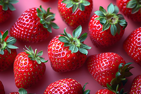 美味的小草莓图片