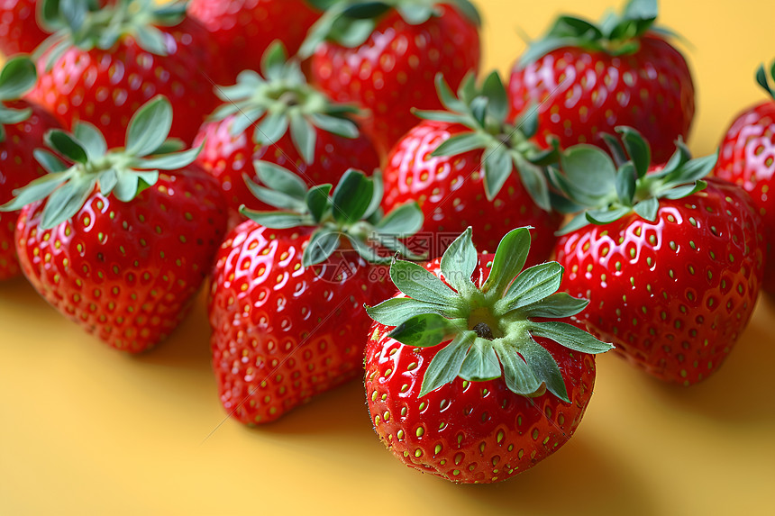 美味可口的草莓图片