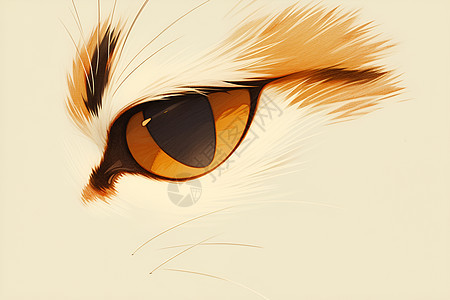 猫咪的眼镜图片