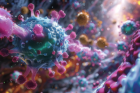 人体免疫细胞设计图片