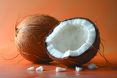 椰子分裂形态图片