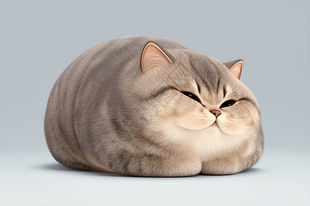 圆胖的猫咪图片