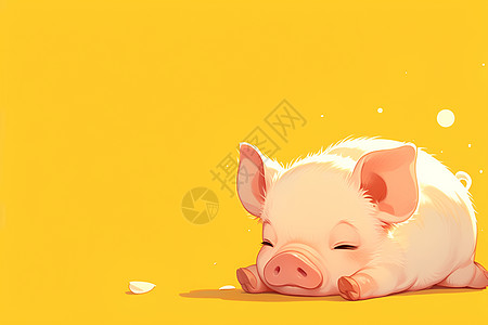 趴着的小猪趴着的小猪高清图片