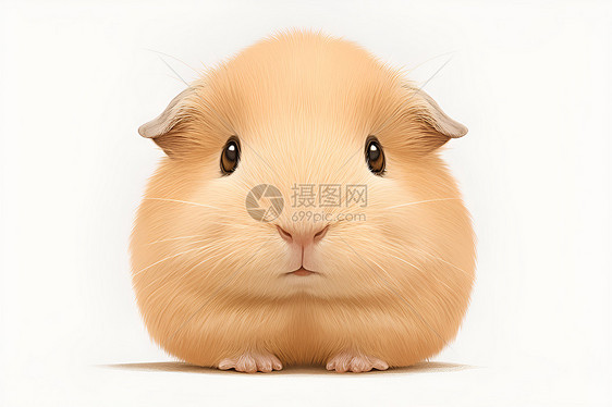 可爱的小动物豚鼠图片