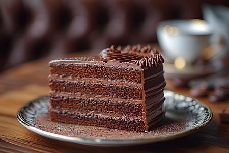 芝士巧克力蛋糕图片