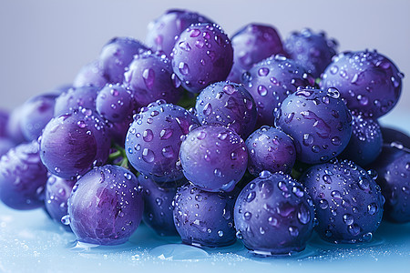 营养丰富的葡萄背景图片