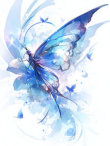 飞舞的蝴蝶图片