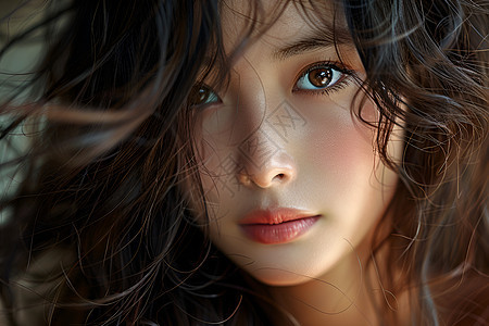 亚洲女孩的美丽图片