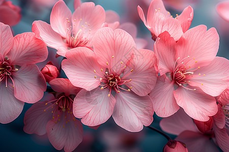 细腻樱花绽放之美图片